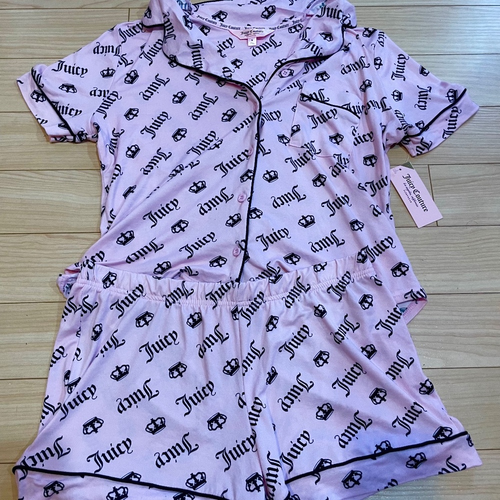 Light Pink Juciy Couture Pajama Set *Never used only tried on*